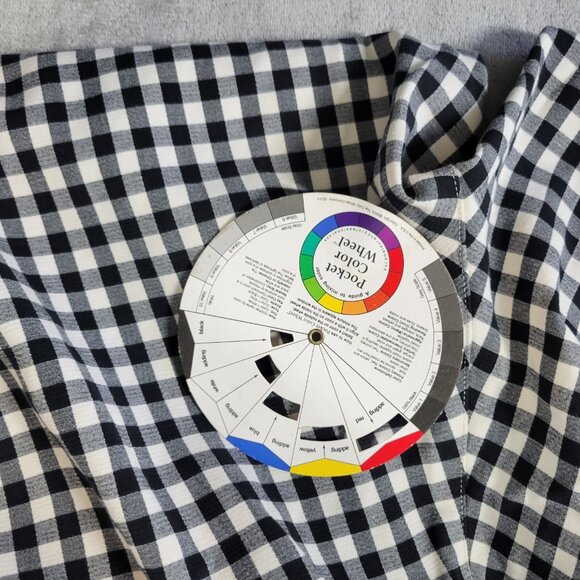 J Jill Womens Pants 18T Tall Straight Leg Zip Pockets Comfy Black White SL50E - Picture 8 of 9